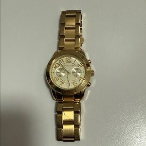 Michael Kors Gold Chronograph Watch